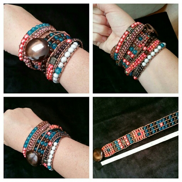 Jewelry - New Handmade One of a Kind Wrap Bracelet
