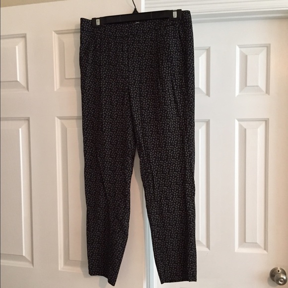 Loft Skinny Printed Pant sz 2
