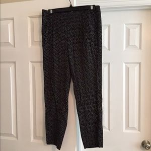 Loft Skinny Printed Pant sz 2