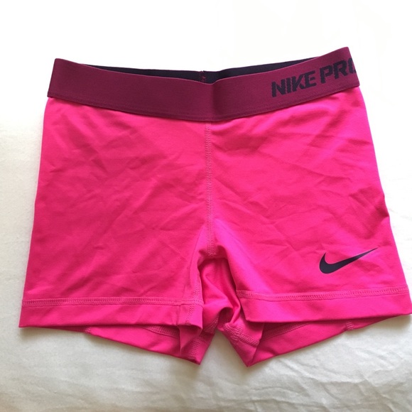 Pink Nike Pro spandex