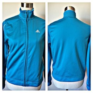 Adidas Retro Blue Zip Up Track Jacket