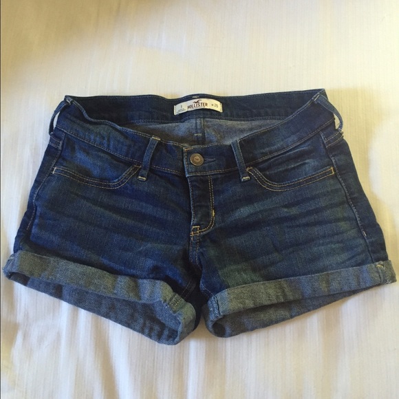 Hollister jean shorts