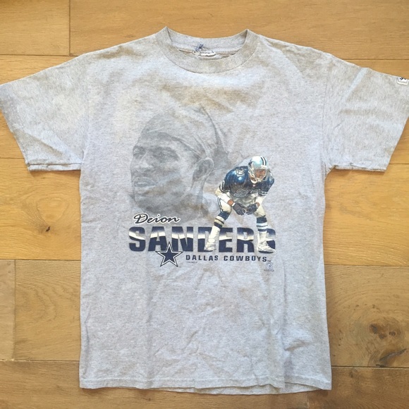 Vintage Deion Sanders Tee Shirt Lee Sport