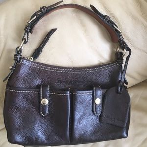 Stunning Dooney & Bourke Vachetta Lucy Saddle bag