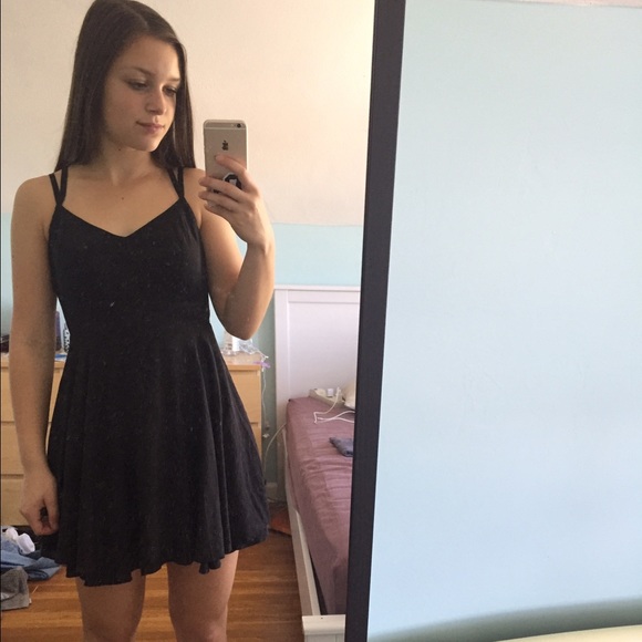 Black urban outfitters dress