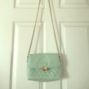 F21 Mint Green Crossbody bag