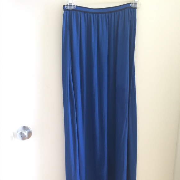 Royal blue maxi dress