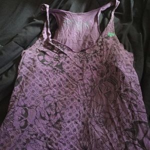 Fox printed racerback tank