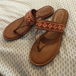 American Eagle braided sandals 7
