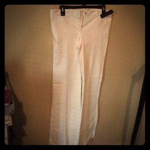 Theory white trousers NWT