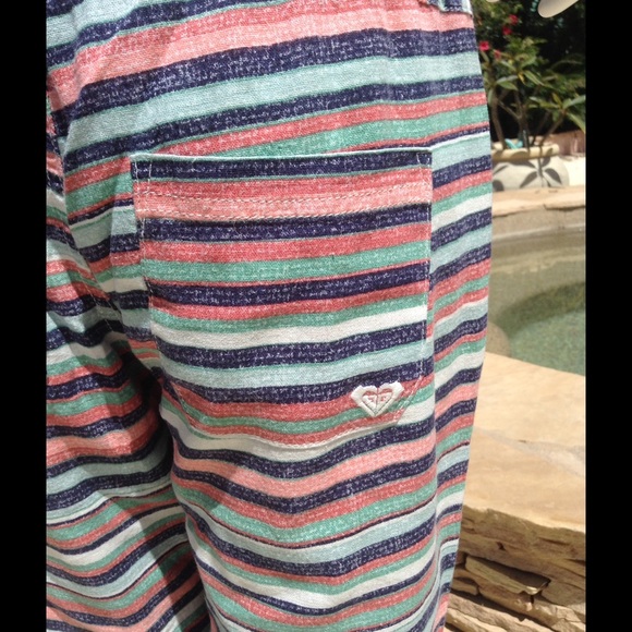 Roxy Striped "Oceanside" Beach Pants - Picture 7 of 7