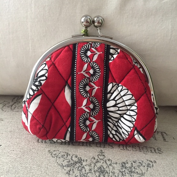 Vera Bradley Coin Purse in Deco Daisy