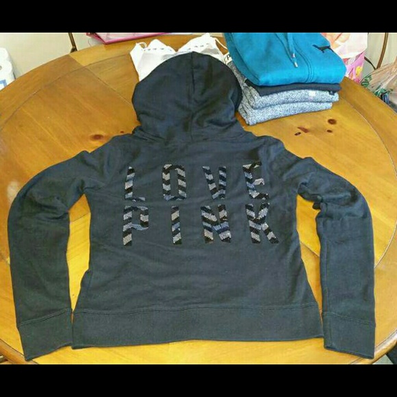 Victoria's Secret Pink Hoodie EUC - Picture 1 of 2