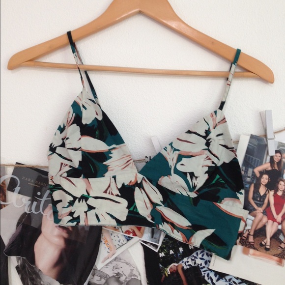 Floral bralette