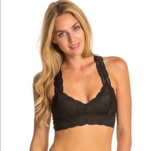 Free People Gallon Lace Racerback Crop Bralette