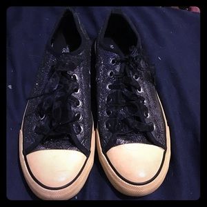 Size 8 sparkly American eagle sneakers