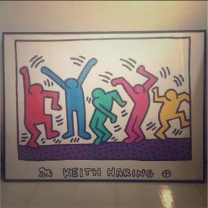 🎨 KEITH HARING ARTWORK 🎨