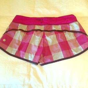 Lululemon 2 way stretch speed short