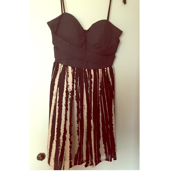 Summer strapless dress