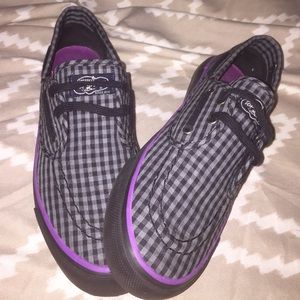 Plaid Sperry top siders