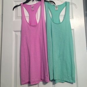 PINK razor back tank