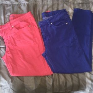 Skinny Ankle jeans 2 pair... Size 30/10