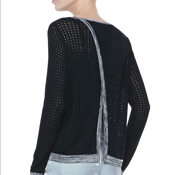 rag & bone Tops - Rag and Bone Ariana slit-back top