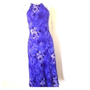 Reduced❗️Blue dress beading detail Was95