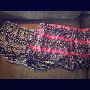 No Boundaries Rayon Shorts (2) XL 15-17