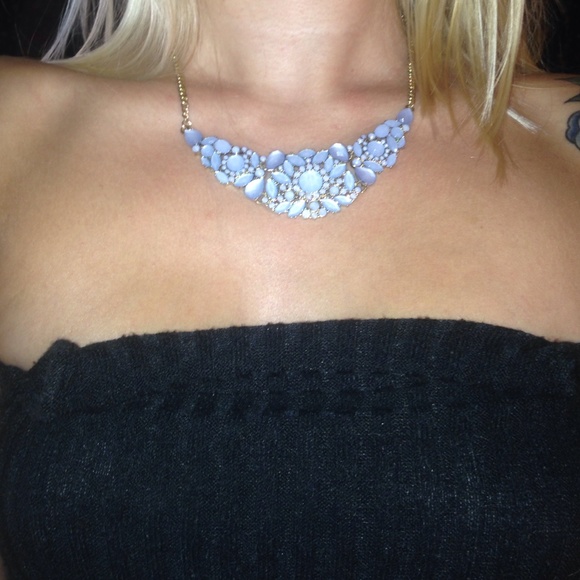 Light blue necklace