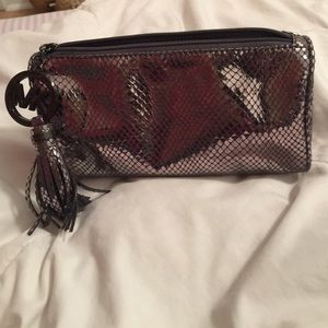 Metallic Makeup Bag