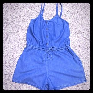 Old Navy Blu Jean Romper- Size: M