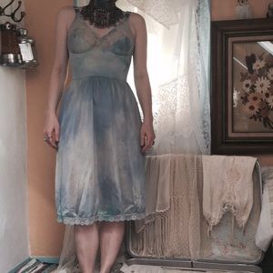 Vintage over dyed slip