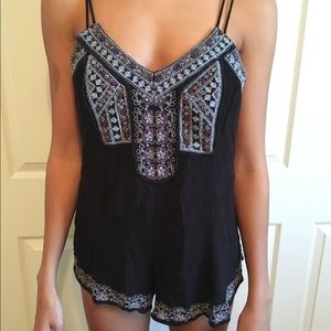 Urban Outfitters Detailed Romper