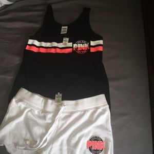 NWT VS PINK TANK AND SHORTS ***SOLD***