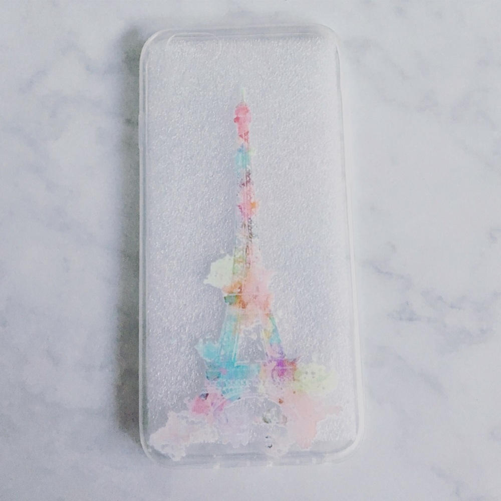 New Watercolor Eiffel Tower iPhone case