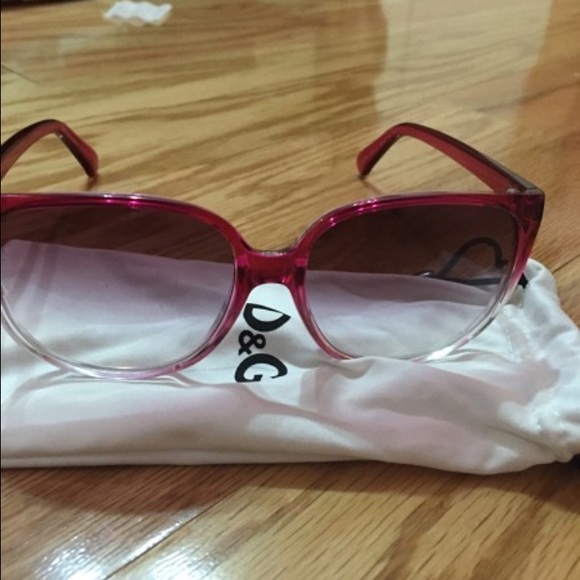 Dolce & Gabbana Accessories - Pink dolce and Gabbana sunglasses
