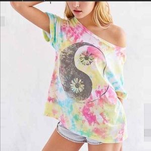 Yin-Yang Tie Dye Tee