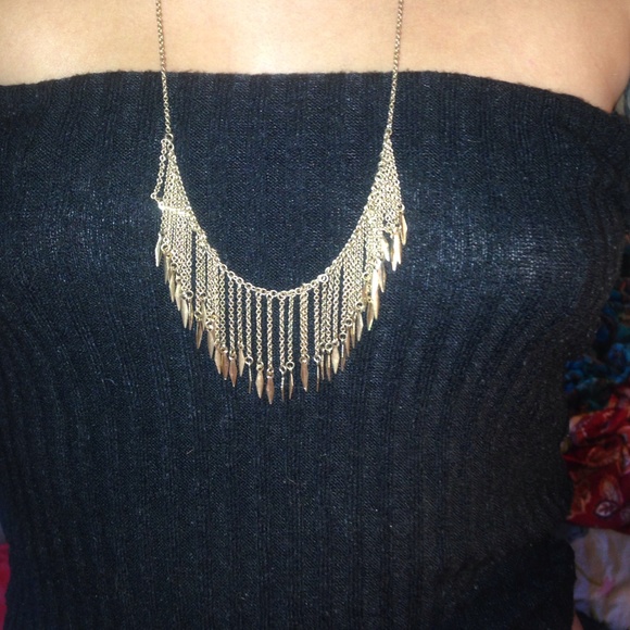 gold necklace