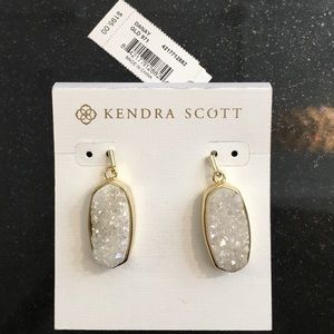 Danay Gold White Drusy