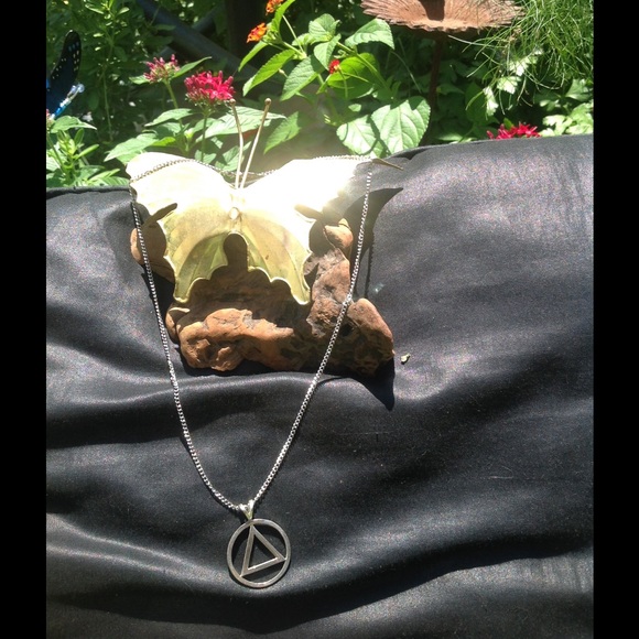 SS recovery "AA" necklace