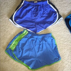 blue nike short bundle! size medium