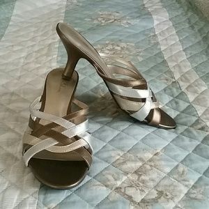 Jaclyn smith strappy sandel heels