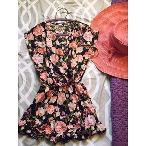 SOLD!! Floral Romper