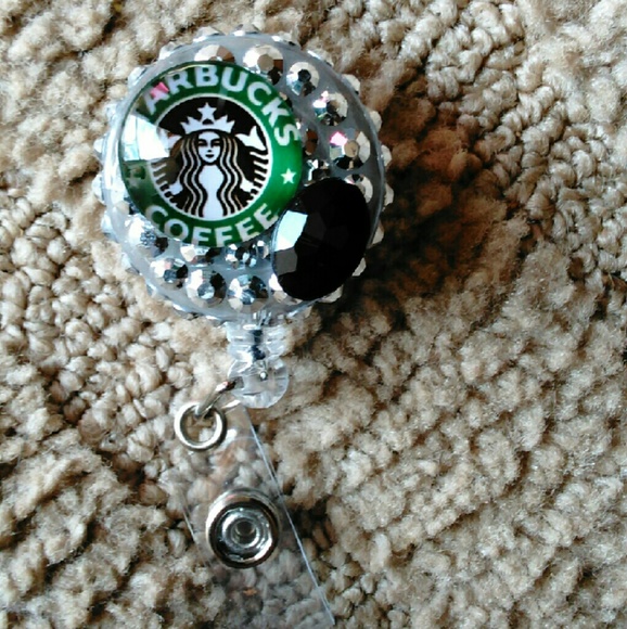 Starbucks badge holder
