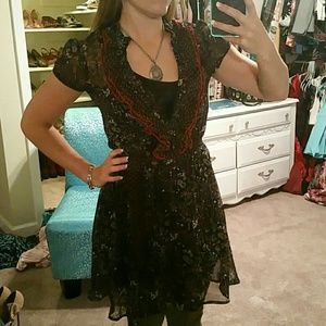 Fire Los Angeles dress