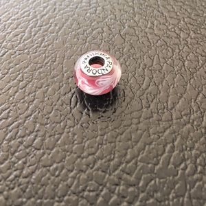 Pink Swirl bead
