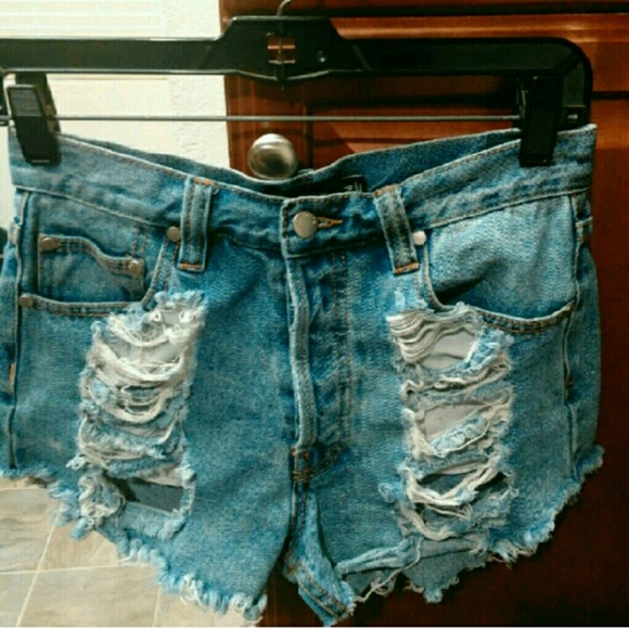 MINKPINK high waisted shorts
