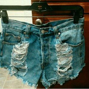 MINKPINK high waisted shorts