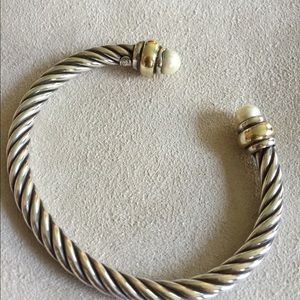 Silver cuff bracelet